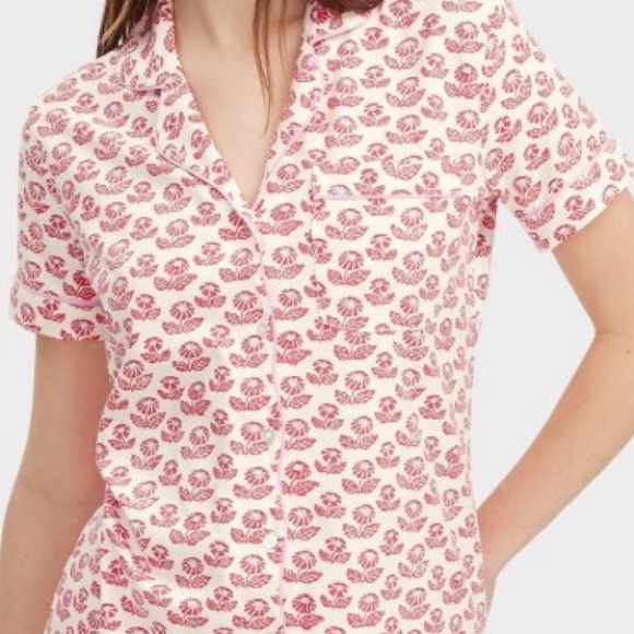NWT Roller Rabbit X Target Collab Pink Floral PJ Set - Picture 5 of 7